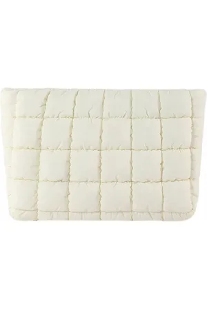 Fashion Favorite Toilettas Puffer - Crème | Clutch / Make-Up Tas | 26,5 x 16,5 cm |
