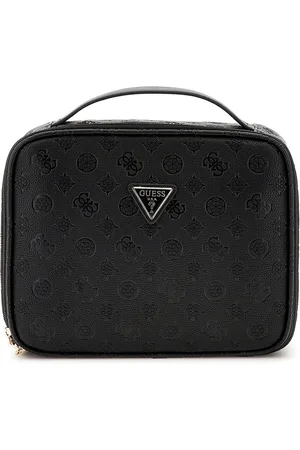Guess Cosmetische tas Wilder Travel Cosmetic Organizer Case Zwart