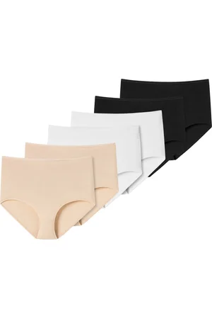 Schiesser Dames maxi slip 6 pack 95/5 organic cotton