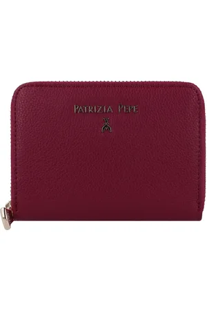 Patrizia Pepe Lederen portefeuille 12 cm