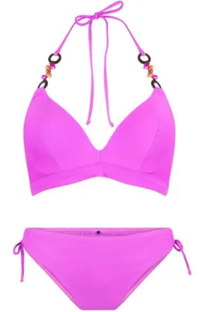 LingaDore Pink Paradise Triangel Bikini Set - maat 42A