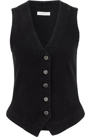 WE Fashion Dames denim gilet