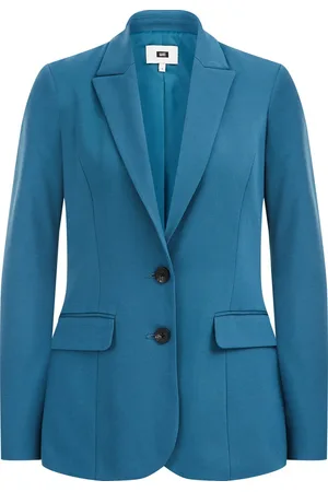 WE Fashion Dames getailleerde jersey-stretch blazer