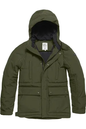Vintage industries Wintermantel Milo Parka Drab-L