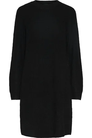 Pieces® PCELLEN LS O-NECK KNIT DRESS NOOS BC Dames Jurk