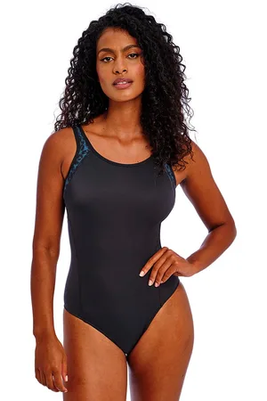 Freya Freestyle Underwired Moulded Swimsuit Midnight Leopard - 90D
