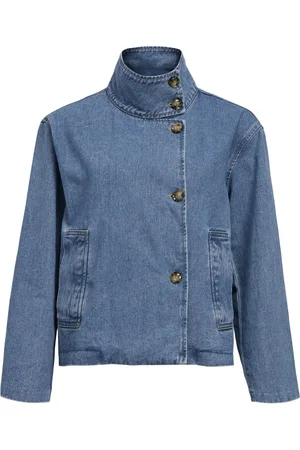 Object Object Objtilla Gro L/s Lo Denim Jacket Jassen Dames - Zomerjas -