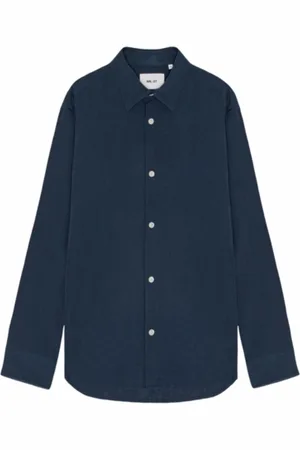 NN.07 Shirt Men Freddy 5971 Navy Blue-L