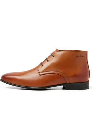 Van Lier Heren Veterschoenen San Remo Cognac -