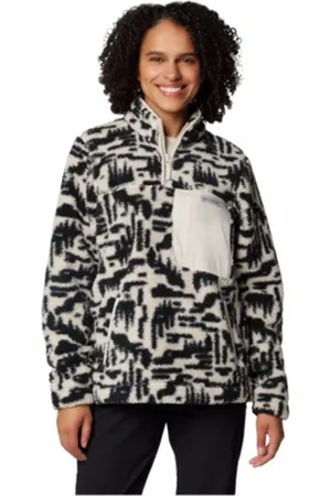 Patagonia Trui Columbia Women West Bend 1/4 Zip II Dark Stone High-XL