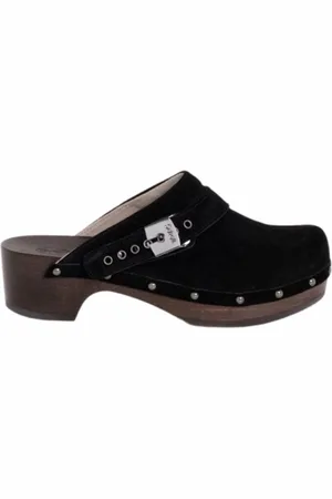 Scholl Klomp Women Pescura Robin Black-Schoenmaat 38