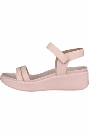 Ecco Sandaal Women Flowt Wedge Lx W Rose Dust Rose Dust-Schoenmaat 41
