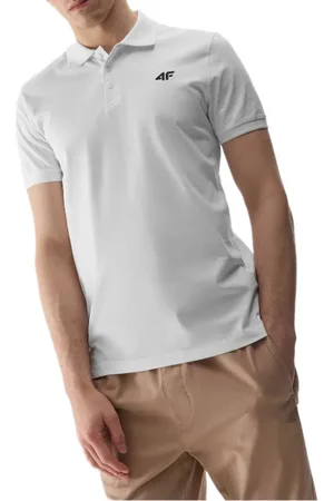 4F Heren T-shirt polo M316 katoen regular fit