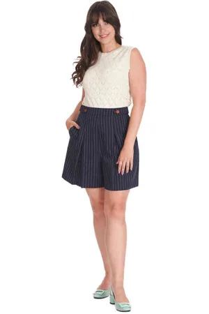 Banned Retro Stripe Sail Korte broek - L
