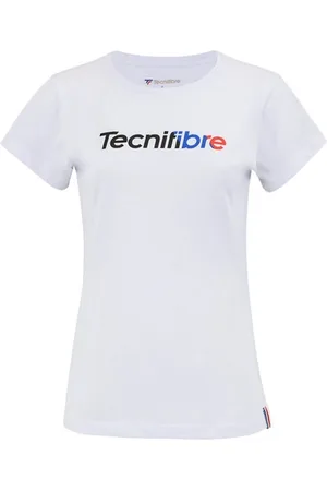 Tecnifibre Tennisshirt Girls Club Junior White-10 - 12 jaar