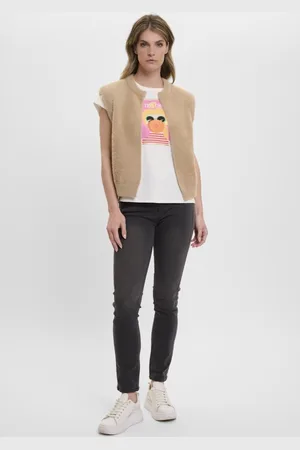 Rino & Pelle Short Waistcoat - Elona.5002521 - 90 desert