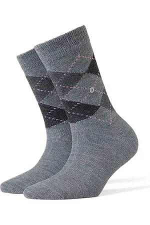 Burlington Whitby damessokken - grijs (grau)
