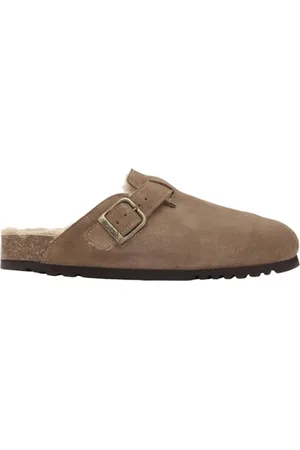 Scholl Klomp Men Olivier F New Suede Sa Mens Dark -Schoenmaat 42