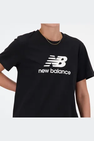 New Balance Sport Essentials Jersey Logo T-Shirt Dames T-shirt - Black