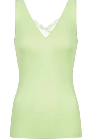 Mey Pretty Sense Singlet Top Pistachio Cream - maat XXL/3XL