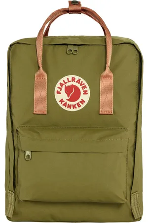 Fjällräven Fjällräven Kånken Unisex Rugzak - Foliage Green - Peach Sand