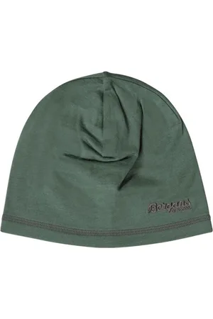 Bergans Muts Kids Wool Beanie Junior Dark Jade Green (maat 50)