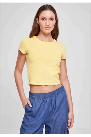 Urban classics Stretch jersey Crop top - L