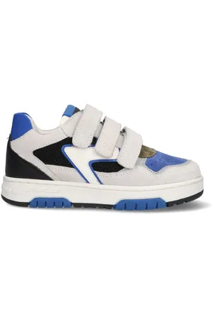 Braqeez 425232-401 Jongens Lage Sneakers - - Leer - Klittenband