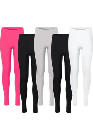 Merry Style Meisjes Leggings - Sport - Vrijetijdsbroek - Lang - Viscose - Sporbroek - 5-Pack - MS-MS10-130-LE-5B - - 134