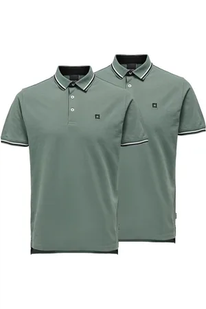 Only & Sons Heren poloshirt 2 pack Onsefletcher