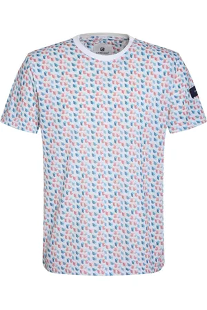Gabbiano T-shirt T Shirt Met Geometrisch Patroon 155512 102 Mannen