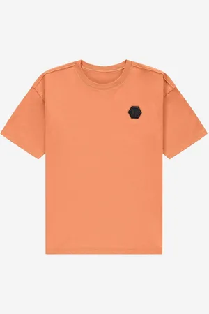 Nik & Nik Zomer t-shirt jongens - perzik - Icon