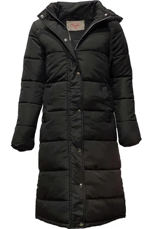 Merkloos Long jas dames winter -klarna - 36