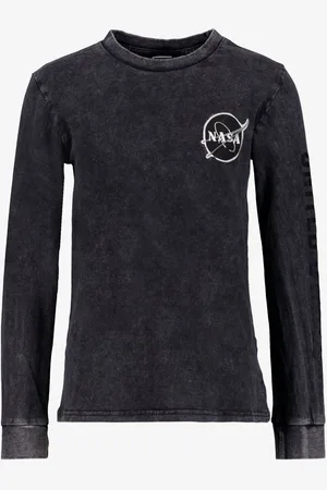 UNSIGNED Jongens shirt met acid wash