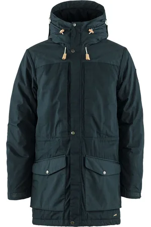 Fjällräven Jas Fjällräven Men Singi Wool Padded Parka Dark Navy-XS
