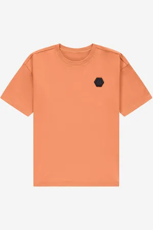 Nik & Nik Zomer t-shirt jongens - perzik - Icon