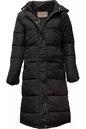Merkloos Long jas dames winter - klarna - 44