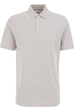 WE Fashion Heren polo met dessin