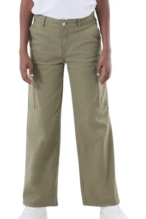 NAME IT Rose Wide Twill Cargo Broek Meisjes