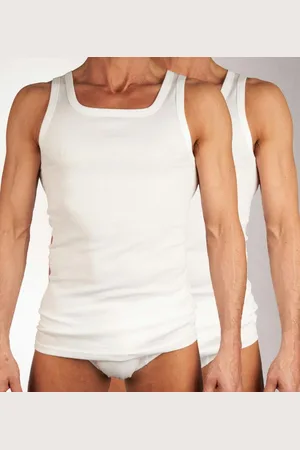 MANGO Singlet - 2 Pack - maat 3XL (3XL) - Heren Volwassenen- 100% katoen- 685-7850- -3XL