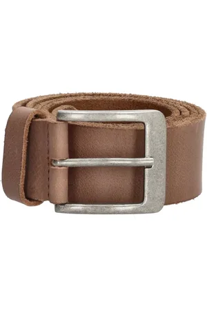 Hide & Stitches Frisco Leren Riem - Camel - 4cm breed - 115 cm lengte - Gratis Verzonden