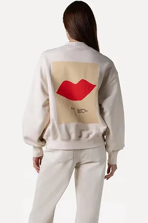 ANOTHER LABEL Jaxy Kiss Sweat L/s Truien & vesten Dames - Sweater - Hoodie - Vest-