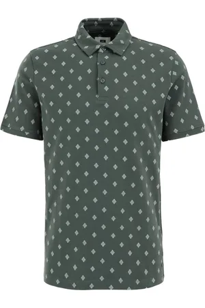 WE Fashion Heren polo met dessin