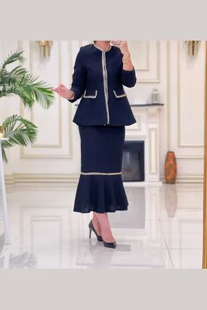 Merkloos Elegante jurk voor dames, lange mouwen, V-hals, swing, cocktailjurk, A-lijn, plooirok, casual, vrijetijdsjurk