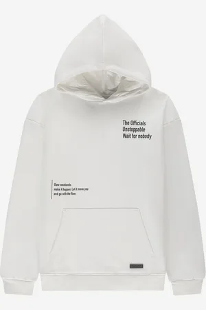 Nik & Nik Zomer hoodie jongens - off - Unstoppable
