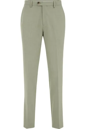 WE Fashion Heren slim fit pantalon