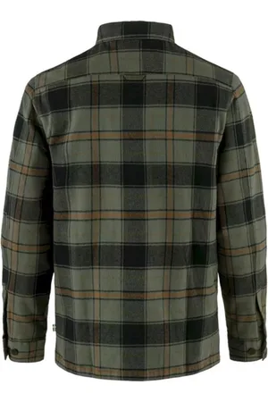 Fjällräven Fjällräven Övik Lite Padded Overhemd Met Lange Mouwen Groen S Man
