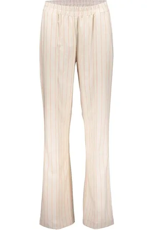 Geisha Broek Broek Pinstripe 51228 20 Sand/orange Dames