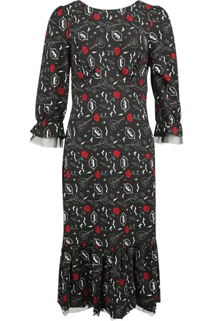 Hell Bunny Lilith Maxi Dress Lange jurk meerkleurig M Dames