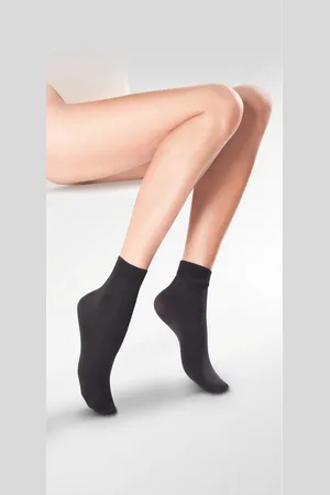 Gabriella 2 Paar Microfiber Pantysokjes – 40 DEN – – One Size